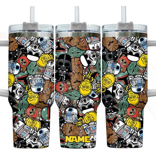 Discover Custom Starr Warss 40oz Tumbler, Darthh Vaderr Stainless Tumbler, Babyy Yodaa Tumbler For Women, Disneyyy Movie Tumbler Cup, Magicc Kingdom Cup