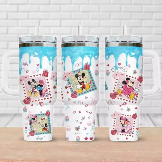 Discover Mickeyy Minniee Disneyyy Stainless Tumbler 20oz Christmas Day Gift Best Price