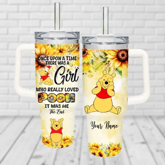 Discover Personalized Pooh winniee the poohh Stainless Tumbler 20oz Christmas Day Gift