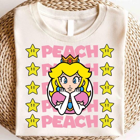 Discover Princess Peach Mario Shirt, Its Peach Time Shirt