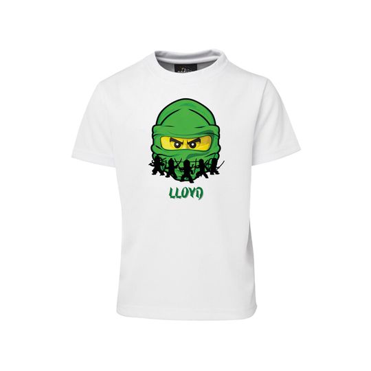 Discover Personalized Ninja Birthday T-shirt, Ninja Figure Birthday Shirt