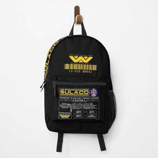 Discover Sulaco schematic, Weyland Yutani Backpack