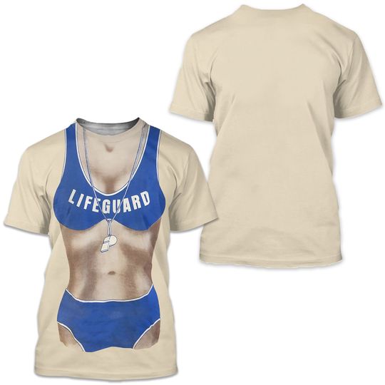 Discover Bikini Body Shirt 80s Lifeguard T-Shirt