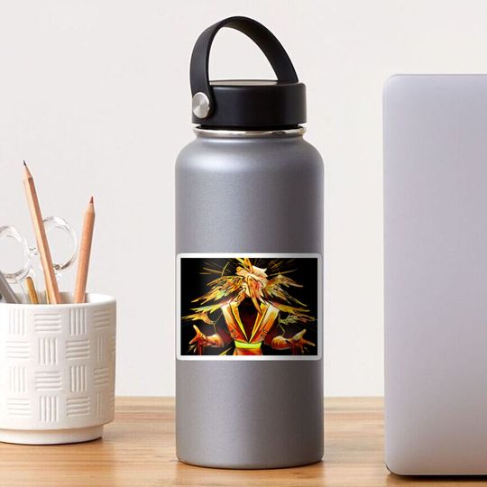 Discover Biblically accurate Golden Ninja Sticker