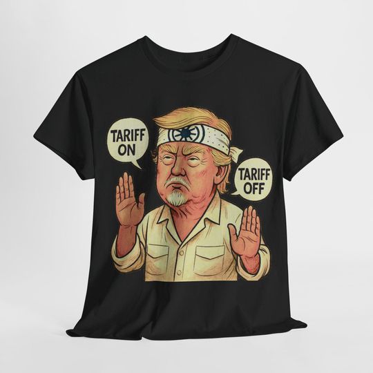 Discover Retro Political Trump 2028 Trust the Plan Tariff T-Shirt