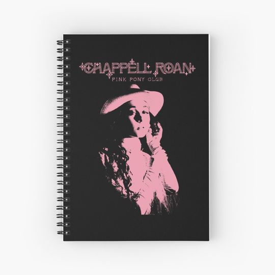 Discover Pink Pony Club Chappell Roan Spiral Notebooks