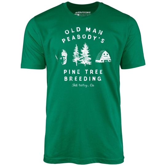 Discover Old Man Peabody's Pine Tree Breeding - Unisex T-Shirt - Back to The Future