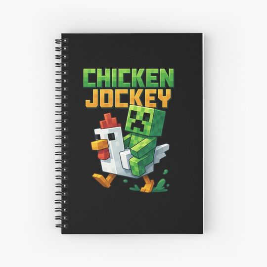 Discover Chicken Jockey Spiral Notebooks