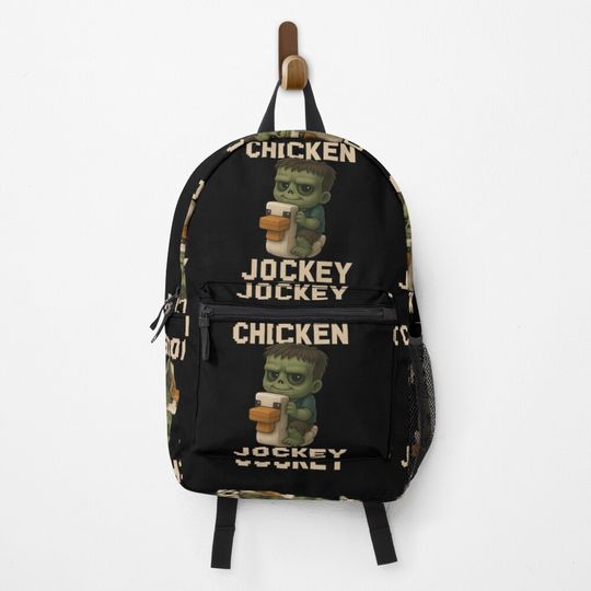 Discover Chicken Jockey Backpack, Kid Gift, Back to School