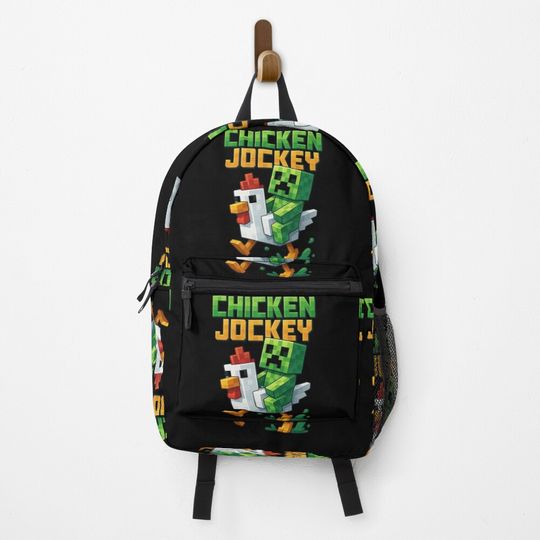Discover Chicken Jockey Backpack, Back to School Gift