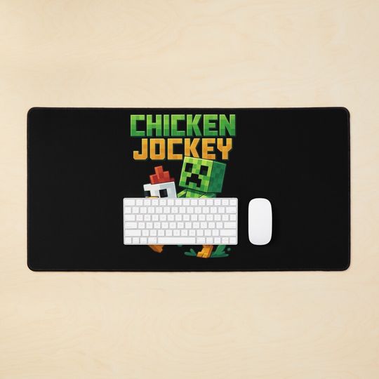 Discover Chicken Jockey Desk Mats, Computer Accessories