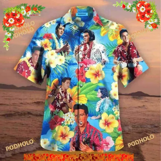 Discover The King Elvis Presley Hawaiian Shirt