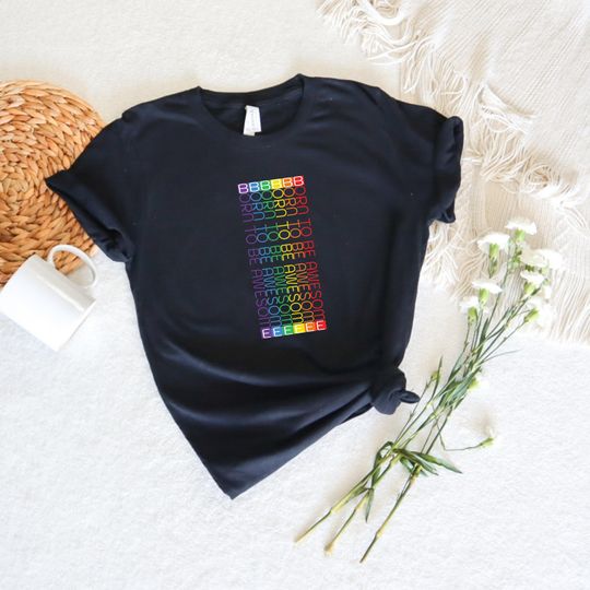 Discover Born to Be Awesome Shirt, Black Lives Matter, Equal Rights, Pride Shirt, LGBT Shirt