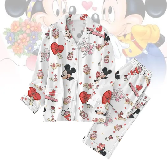 Discover Mickeyy Minniee Pajamas Set, Disneyyy Mickeyy Pajamas