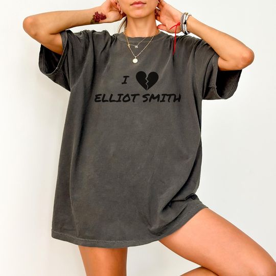 Discover Vintage Elliot Smith shirt, 90s Band Shirt, Gifts for Fan