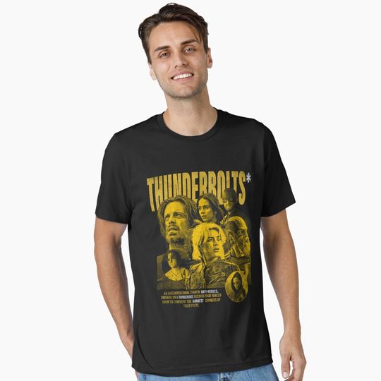 Discover Yelena & BUCKYY Bn Thunderbolt movie Essential T-Shirt