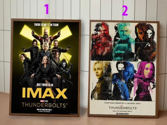 Discover Thunderbolts Poster, Fan Gifts, Wall Decor