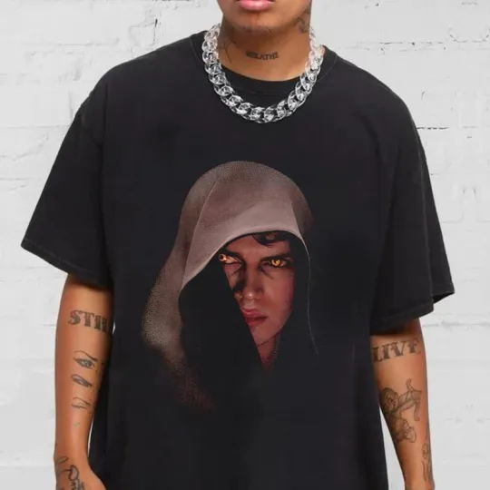 Discover Anakin Skywalker Shirt, Men's Clothing, Vintage Graphic Tee, Movie Graphic Tee