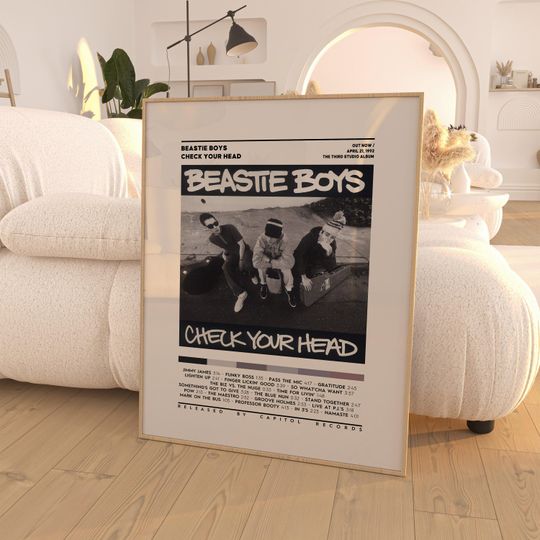 Discover Beastie Boys - Check Your Head Album Poster / Album Cover Poster / Room Decor