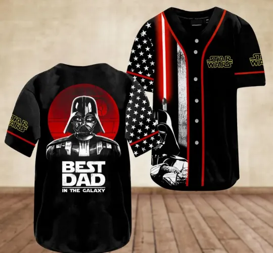 Discover Darthh Vaderr Jersey Shirt Starr Warss Baseball Jersey