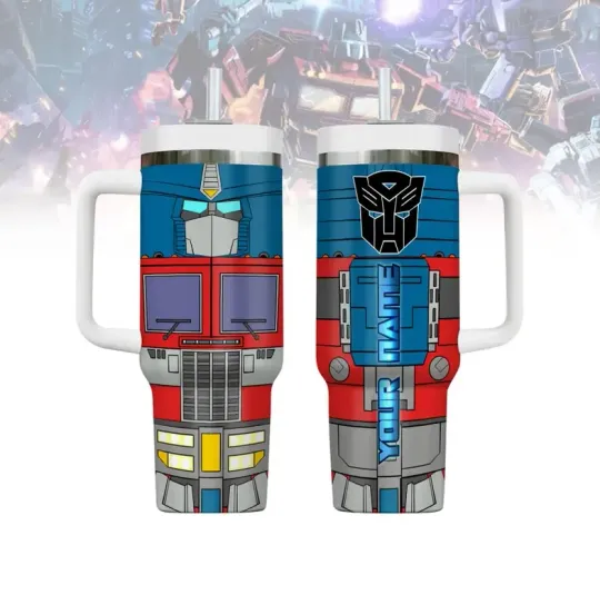 Discover Custom Transformer Tumbler 40 Oz, Transformer Movie Tumbler