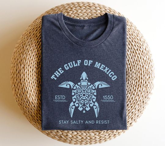 Discover Gulf of Mexico Shirt, Mexico Beach Shirt, Resist Shirt, Stay Salty and Resist