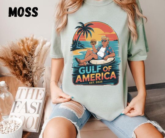 Discover Comfort Colors Gulf of America Shirt,Republican Shirt 2025,Gulf Of Mexico