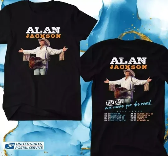 Discover Alan Jackson Last Call One More Tour 2024-2025 T-Shirt