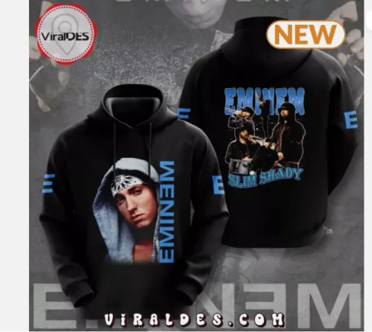 Discover Eminem Slim Shady 3D Hoodie Unisex Hoodie 3d - all printed, hot 2025