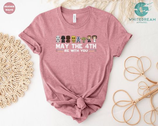 Discover May The 4th Be With You Shirt, Starr Warss Shirt, Gift For Starr Warss Fan, Starr Warss Characters