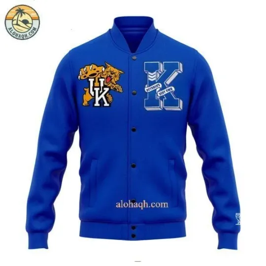 Discover Kentucky Basketball Baseball Jacket
