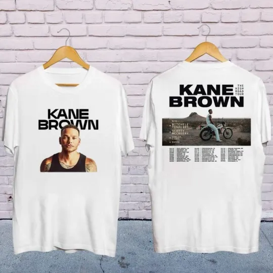 Discover Kane B.rown Graphic Shirt, 2025 Kan.e Brown The High Road Tour T-Shirt
