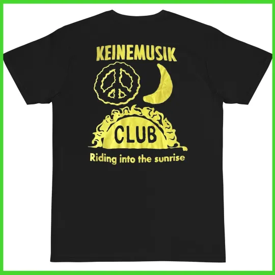 Discover Keinemusik KM Club Coachellla 2025 Merch T Shirt Black