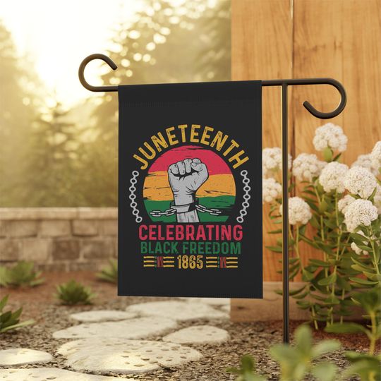 Discover Juneteenth Garden Flag,  African American Heritage