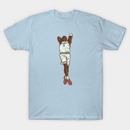 Discover Anthony Edwards Dunk Cartoon - Anthony Edwards - T-Shirt