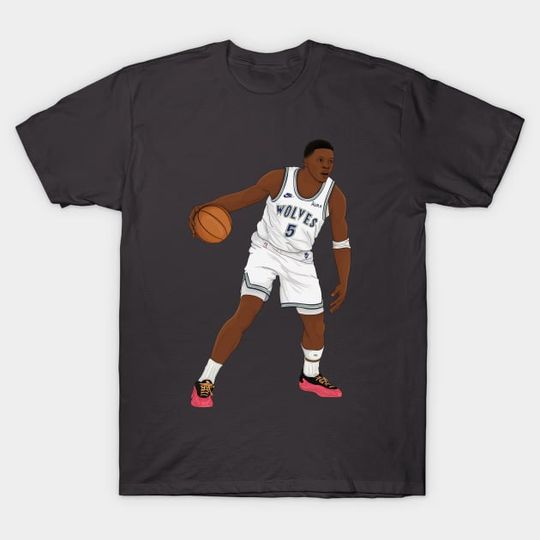Discover Anthony Edwards Digital Illustration - Anthony Edwards - T-Shirt