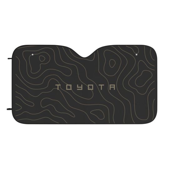 Discover Topography Car Sun Shades, Auto Sun Blocker