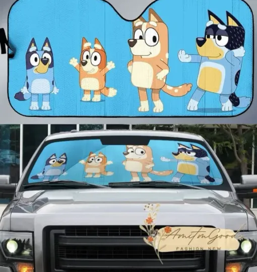 Discover Blueyfamily Car Sunshade, Man Cave Garage Car Accessories for Father