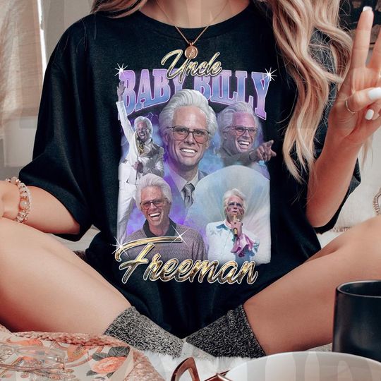 Discover Retro Uncle Baby Billy Freeman Vintage Unisex T-Shirt, Nostalgic Baby Billy Tee