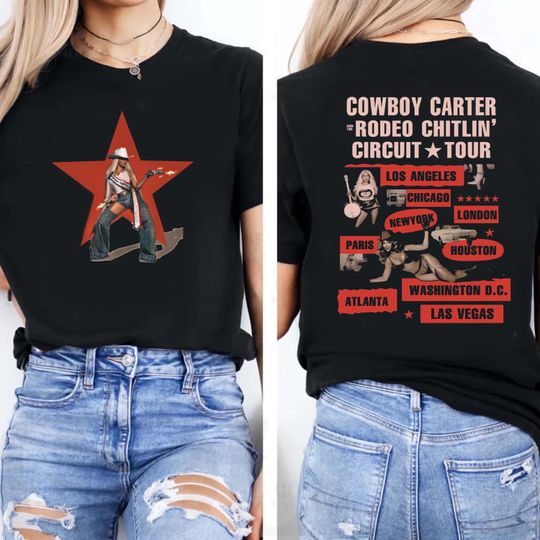 Discover Beyonce Cowboy Carter Tour Shirt