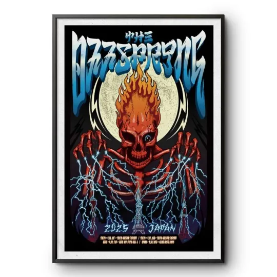 Discover The Offspring Japan Tour Apr 2025 Poster