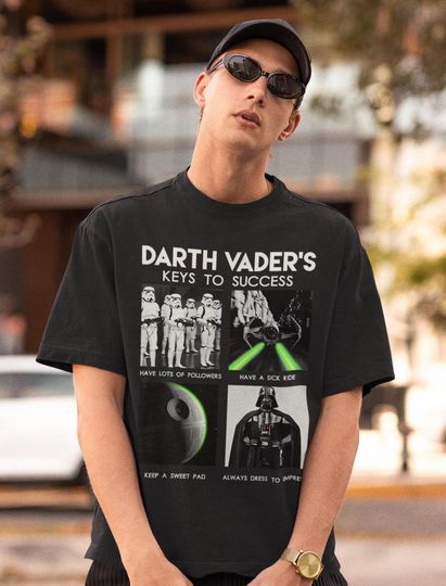 Discover Funny Darthh Vaderr's Keys To Success Shirt, Darthh Vaderr Tshirt