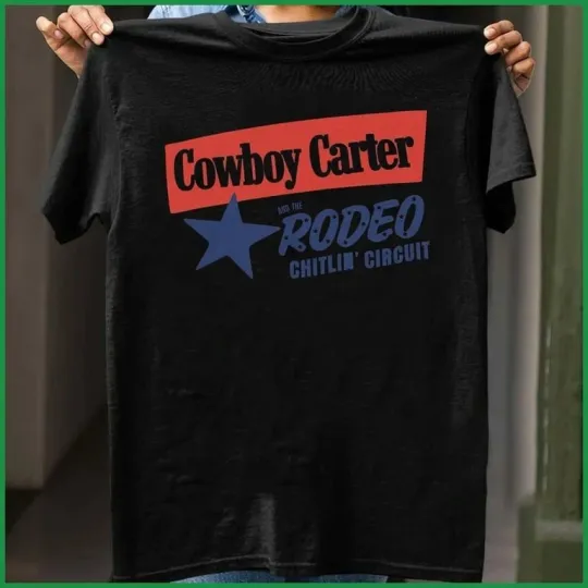 Discover Beyonce Cowboy Carter Album Rodeo Chitlin Circuit Tour 2025 T-Shirt