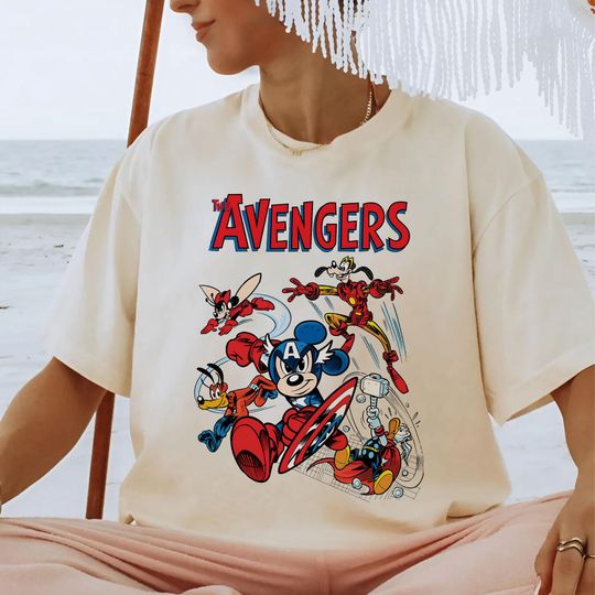 Discover What If Mickeyy And Friends Became The Avengerss Shirt, Disneyyy Group Matching Shirt