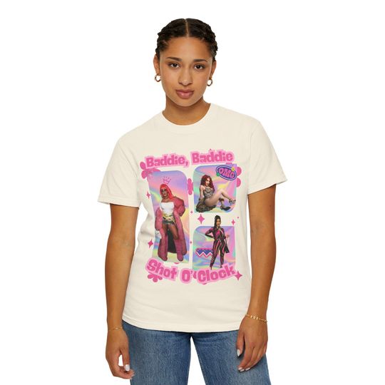 Discover Natalie Nunn Baddies T-shirt, Baddie Shot O'Clock, Unisex Tee, Zeus Network Shirt