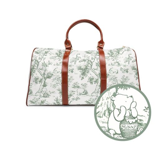Discover Winniee the poohh Waterproof Travel Bag, Disneyyy Inspired Travel Bag