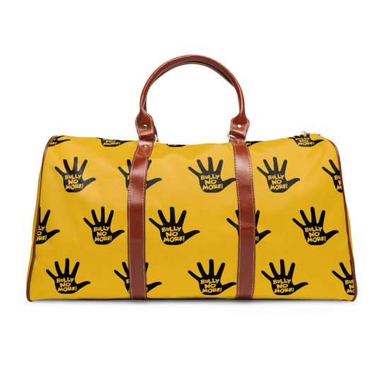 Discover Yellow Waterproof Travel Bag, Disneyyy Inspired Travel Bag