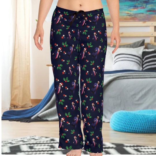 Discover Trendy Trump Dance Pajama Pants - Patriotic Lounge Pants