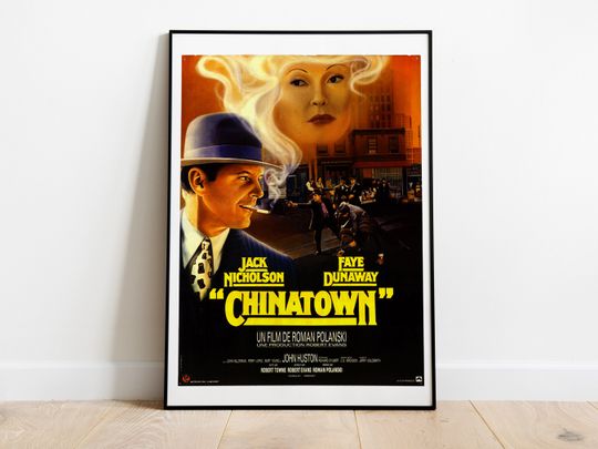 Discover Chinatown, Roman Polanski, Jack Nicholson, 1974 Poster, Wall Decor