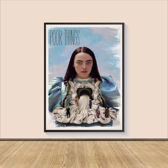 Discover Poor Things Movie Poster Print, Canvas Wall Art, Room Decor